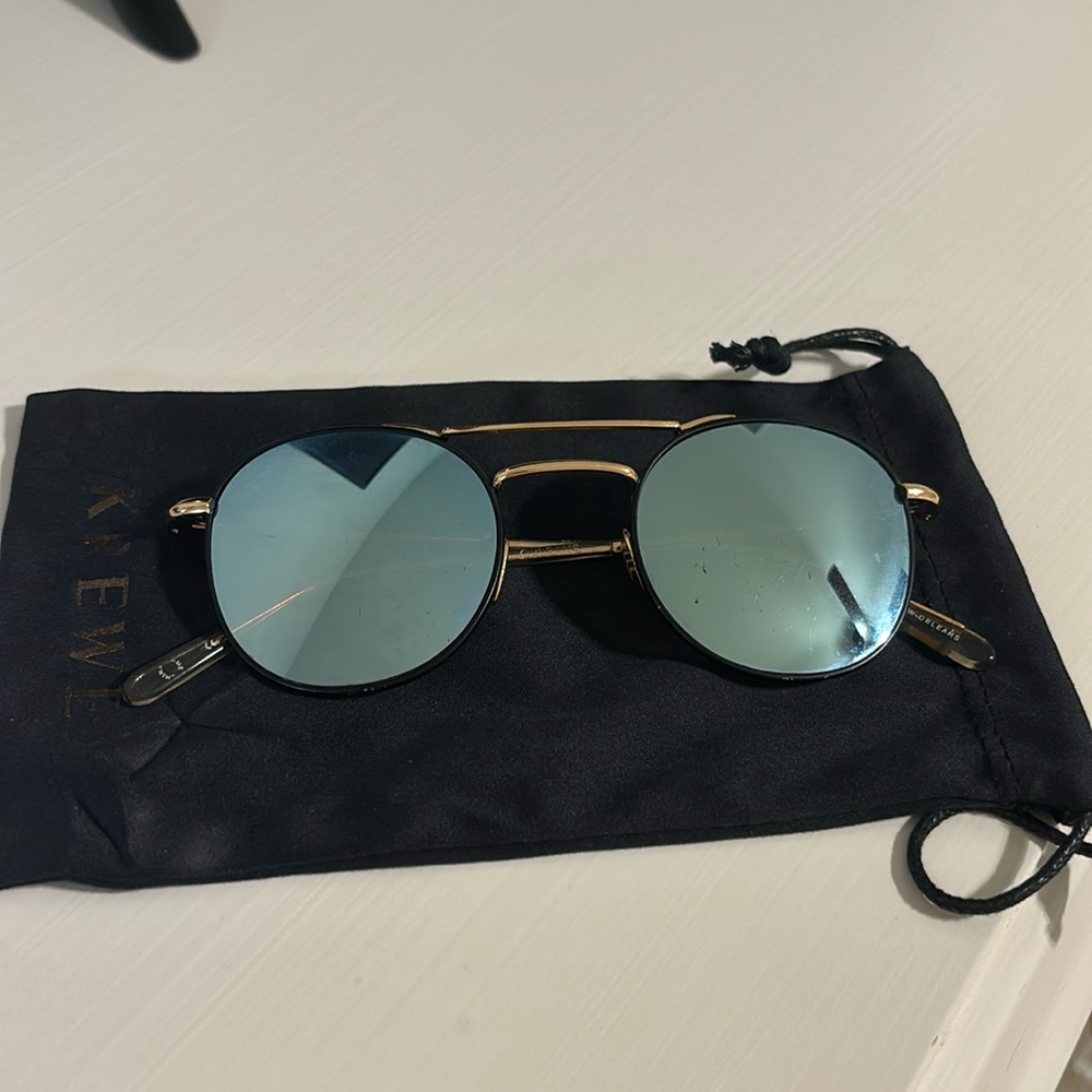 Mirrored krewe sunglasses